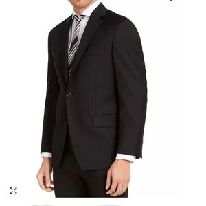 Michael Kors /Men's Modern-Fit Airsoft Stretch Suit Jacket /Size 42 S Black